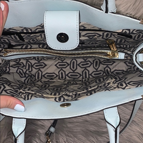 Rebecca Minkoff Amorous Satchel in Baby Blue - Picture 16 of 16
